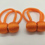 Magnet Vorhanghalter / Raffhalter / Gardinenhalter magnetisch in 21 verschiedenen Farben - Orange
