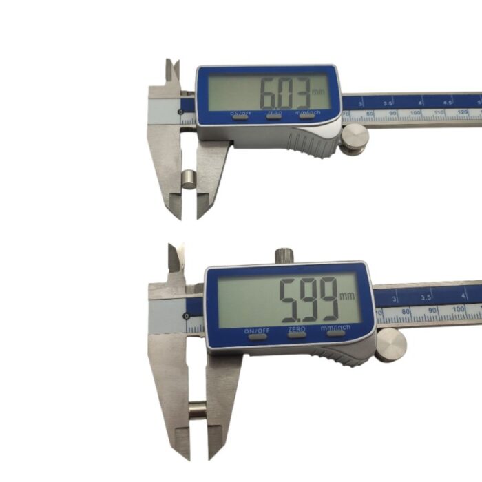 Neodym 6x6mm Stab-Magnet in N35-Qualität - Supermagnet mit NiCuNi-Beschichtung