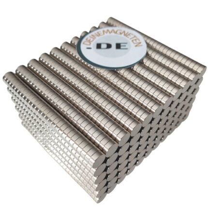 Rundmagnet Neodym 9x3mm N38 Supermagnete Starke Scheibenmagnete