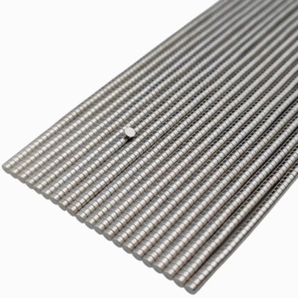 Mini Magnete 2x1mm - sehr starke NdFeB Neodym N52 Kleinmagnete, Mini Magnetscheibe, Nickel