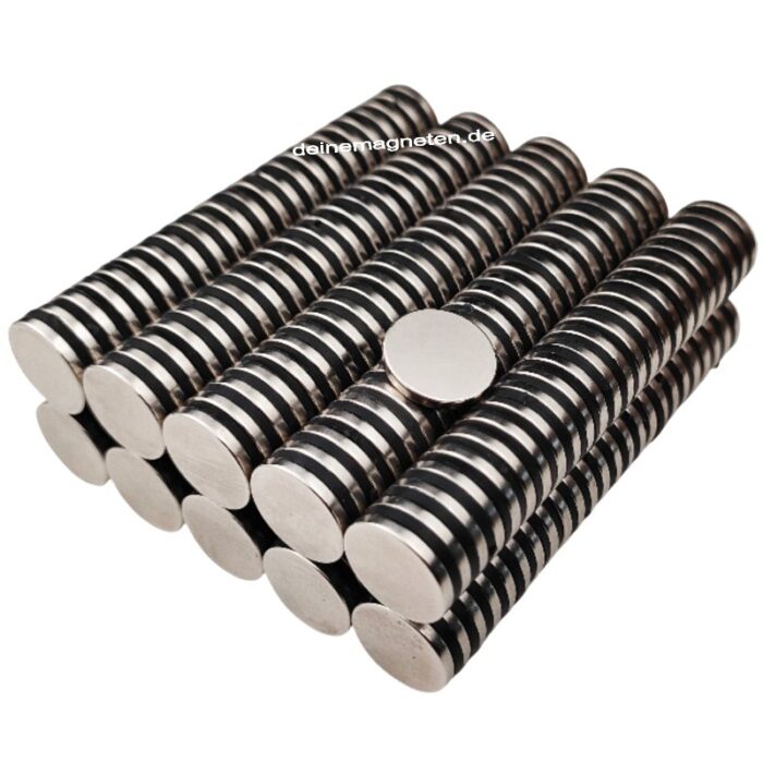 Neodym 15x2mm Scheibenmagnet, Runder Starkmagnet in N45 Qualität