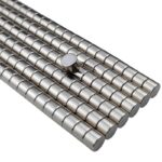 Starker 8x6mm Neodym Scheibenmagnet -  N45, Rund, Zylinder, NdFeB