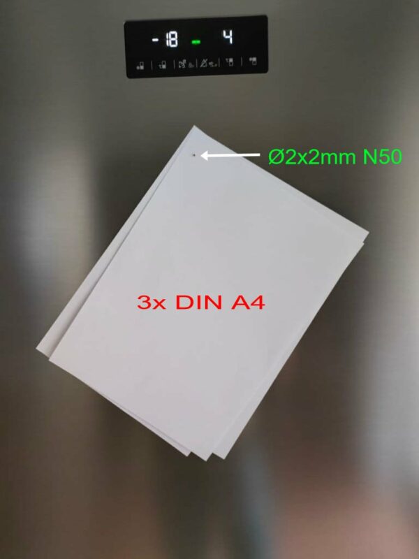 Kleiner Stabmagnet 2x2mm in N50 Qualität, Mini-Magnet, Starker NdFeB