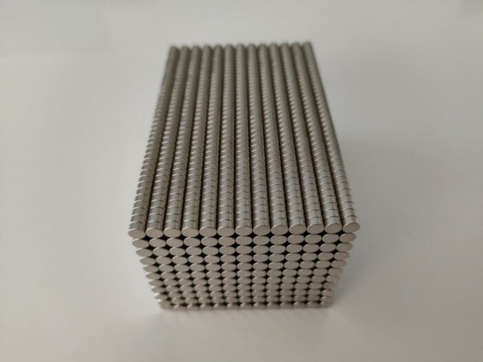 Neodym NdFeB 4x2mm Scheibenmagnet, Rund, N35, Starker Magnet