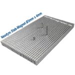 Neodym Magnet Ø3x4mm Stab | Rund, N35, Nickel