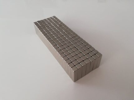 Neodym Quadermagnet 20x5x5mm, NdFeB Powermagnet mit sehr starker N52-Güte