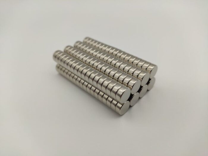 Neodym-Magnet Ø 8×3 mm N52 / Mini-Starkmagnete in Scheibenform