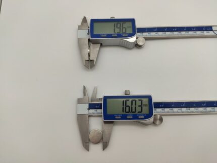 Neodym 16x2 mm Magnetscheiben N30 Rundmagnete Flach Supermagnete [B-WARE]