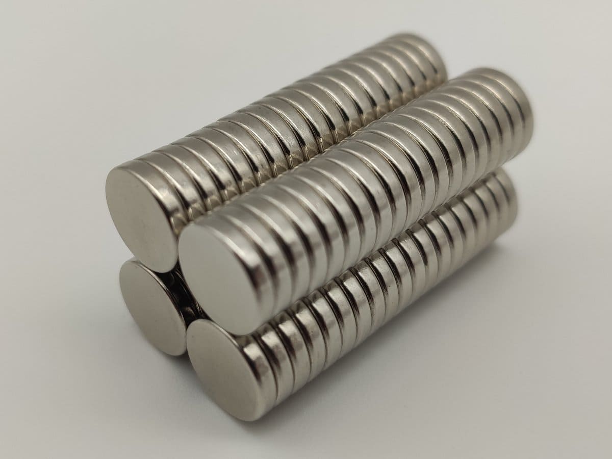 Neodym Magnete 10 x 5 mm Supermagnete hohe Kraft Scheibenmagnet N35-100 Stück 