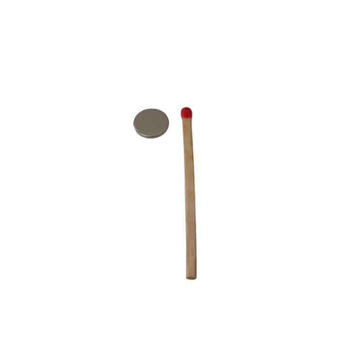 Neodym Magnet Ø9x1mm Scheibe | Rund, N35, NdFeB, Nickel