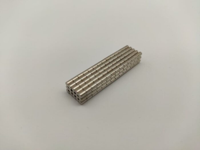 Neodym Klein-Stabmagnete in 2x3mm Größe - NdFeB Starkmagnet, N35 Güte
