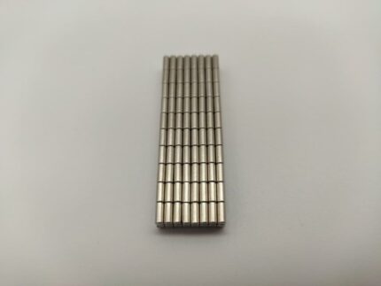 Neodym Mini-Stabmagnet 2x4,8mm | Rund, Zylinder, NdFeB Mini-Magnet, N35-Güte