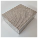 Neodym Blockmagnet 8x4x3mm N35, Starker NdFeB Mini Quadermagnet, N35-Stärke