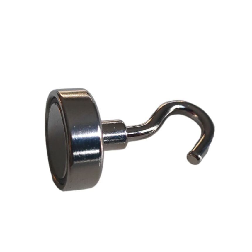 MEIXI Neodym Ösenmagnete 32mm - 6er Set Super Starke Magnethaken