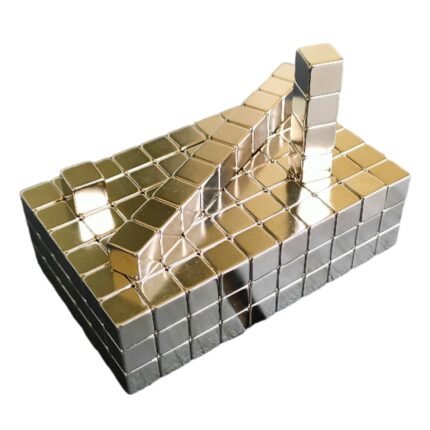 Quader Neodym 10x10x10mm Würfel-Magnet, NdFeB N35 Permanentmagnet Quadrat