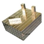 Quader Neodym 10x10x5mm Block Magnet, N35 NdFeB Quadrat Permanentmagnet