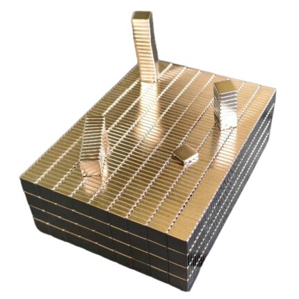 Quader Neodym 8x8x2mm Magnet, N52 NdFeB Mini-Magnet quadratisch