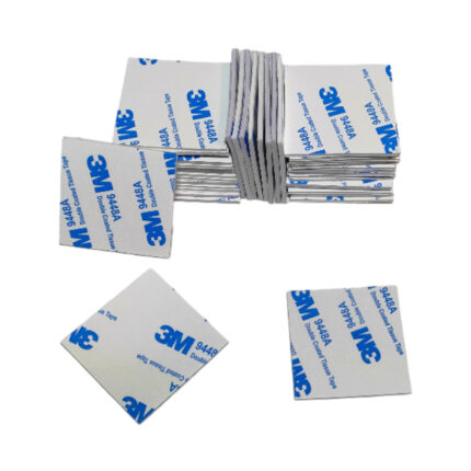 3M 9448A EVA-Schaumstoff 27x27mm Klebepad quadratisch Weiß