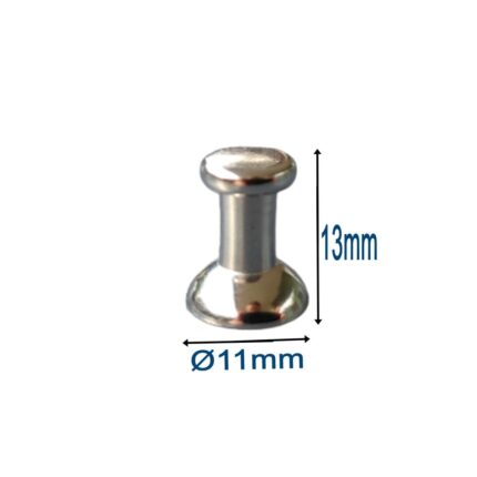 Kegelmagnet Ø11x13mm - Magnet Pin für Pinnwand, Kühlschrank usw.