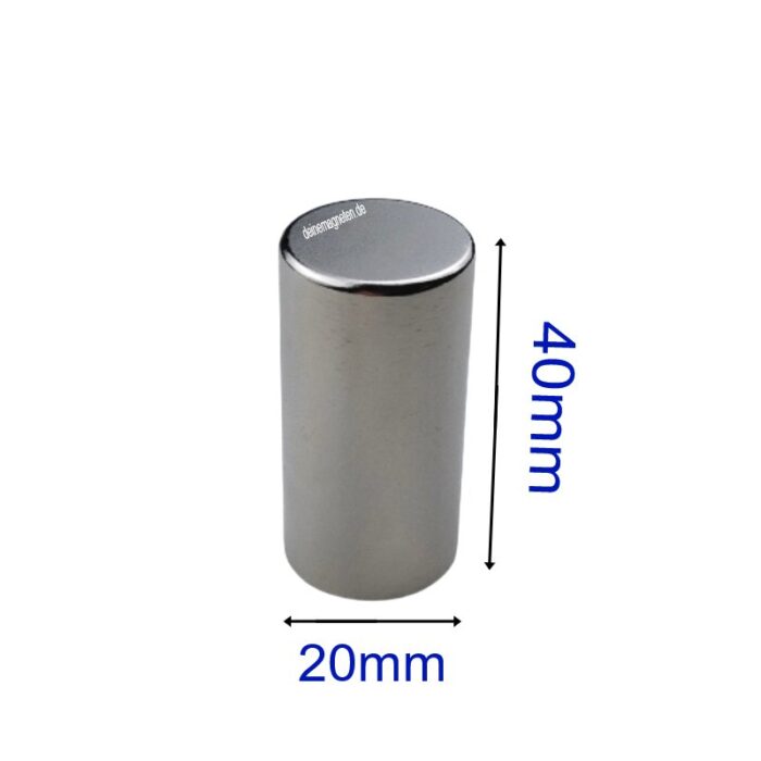 Neodym Stabmagnet 20x40mm, N35