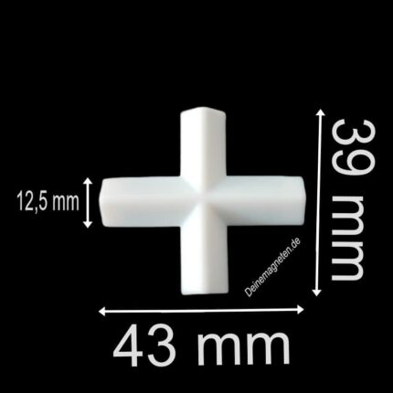 Magnetrührer Kreuz-Form 43x39x12,5mm PTFE Labor Rührfisch