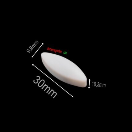 Magnetrührstäbchen 10 mm x 30 mm PTFE Typ A – Hochwertiger Rührfisch für Laboranwendungen