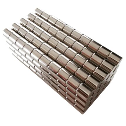Neodym Magnet 8x8mm Stab, N35, Axial, Nickel, max °80