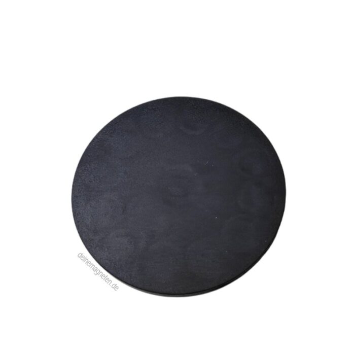 Neodym-Magnetsystem gummiert mit M8-Innengewinde – Ø88 mm | 8,5 mm Höhe, schwarz Neodym-Magnetsystem gummiert mit M8-Innengewinde – Ø88 mm | 8,5 mm Höhe, schwarz