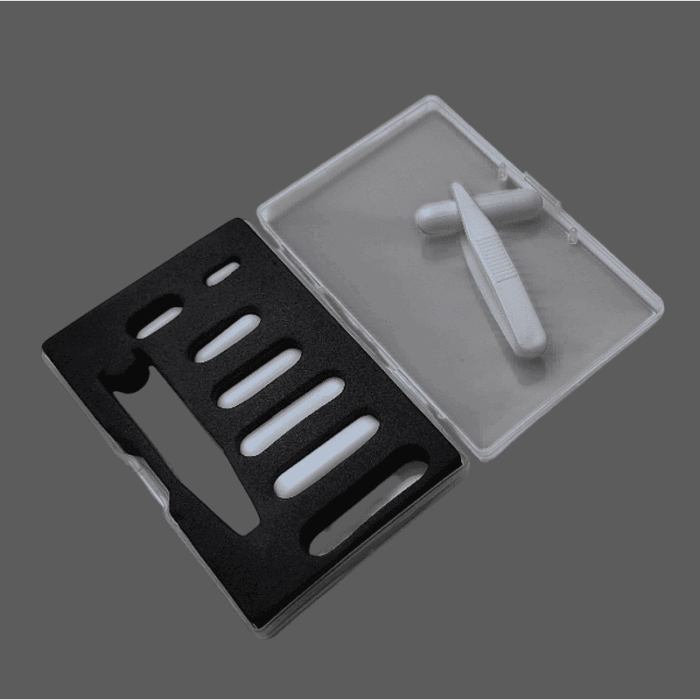 PTFE-Magnetrührstäbchen Set, Zylindrisch – 8-teilig inkl. Pinzette