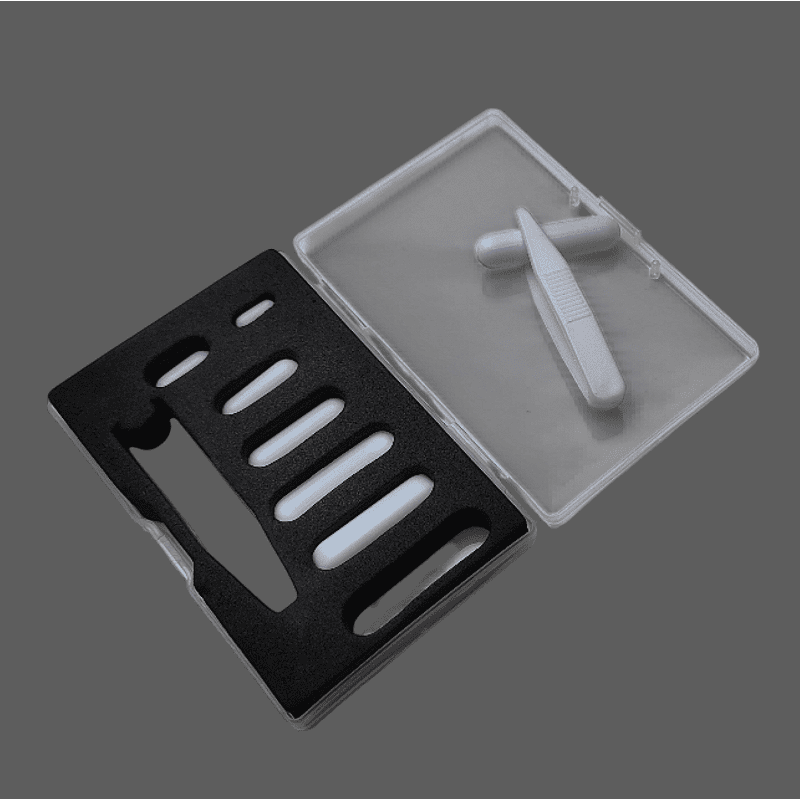 PTFE-Magnetrührstäbchen Set, Zylindrisch – 8-teilig inkl. Pinzette