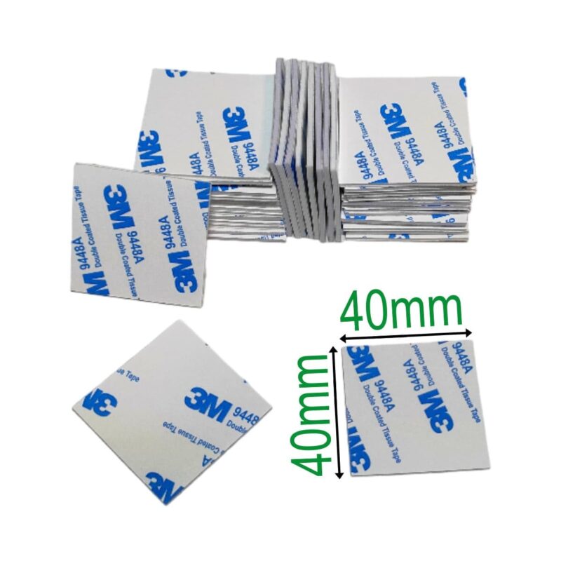 3M Klebepad 9448A 50mm Rund | 1,5mm hoch, quadratisch/eckig, weiß
