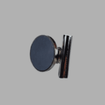 10er Set Magnetklammern 30 mm, Silber, Ferrit-Kern, Magnetclips, Klemme