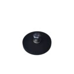 Neodym-Magnetsystem gummiert 1/4"-20 – Ø43 mm | 6,5mm, schwarz Neodym-Magnetsystem gummiert 1/4"-20 – Ø43 mm | 6,5mm, schwarz