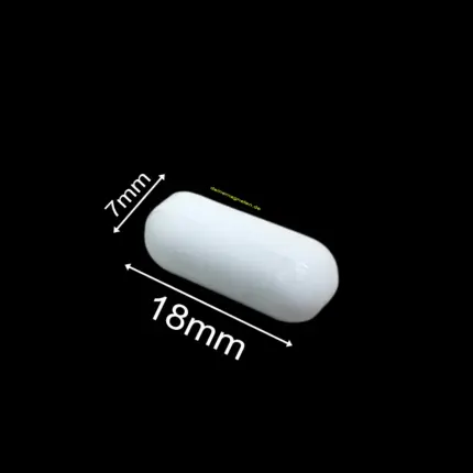 PTFE-Magnetrührstab – Zylindrisch, 7 mm × 18 mm | Temperaturbeständig –200 °C bis +260 °C